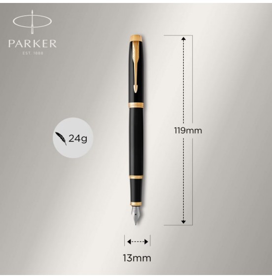 Parker Ι.Μ. Duo LQ Black GT [FP-ΒΡ]  (Από 93€ Μόνο 67€)