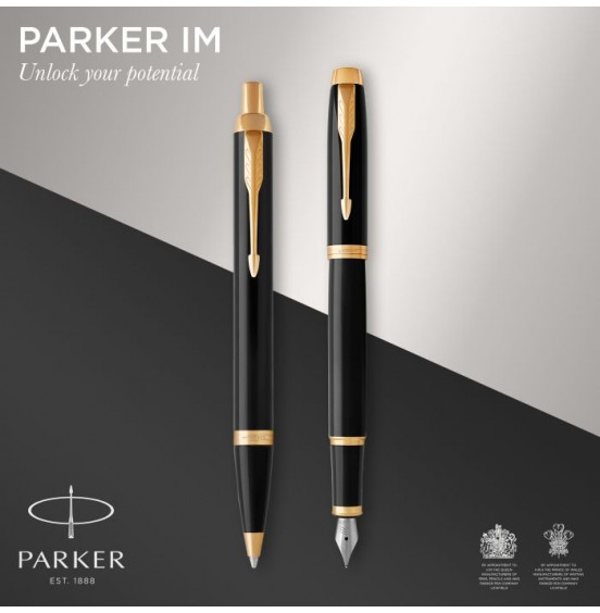 Parker Ι.Μ. Duo LQ Black GT [FP-ΒΡ]  (Από 93€ Μόνο 67€)