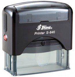 Σφραγίδα Shiny Printer Line S-846 65mm x 27mm (Έως 8 Σειρές)